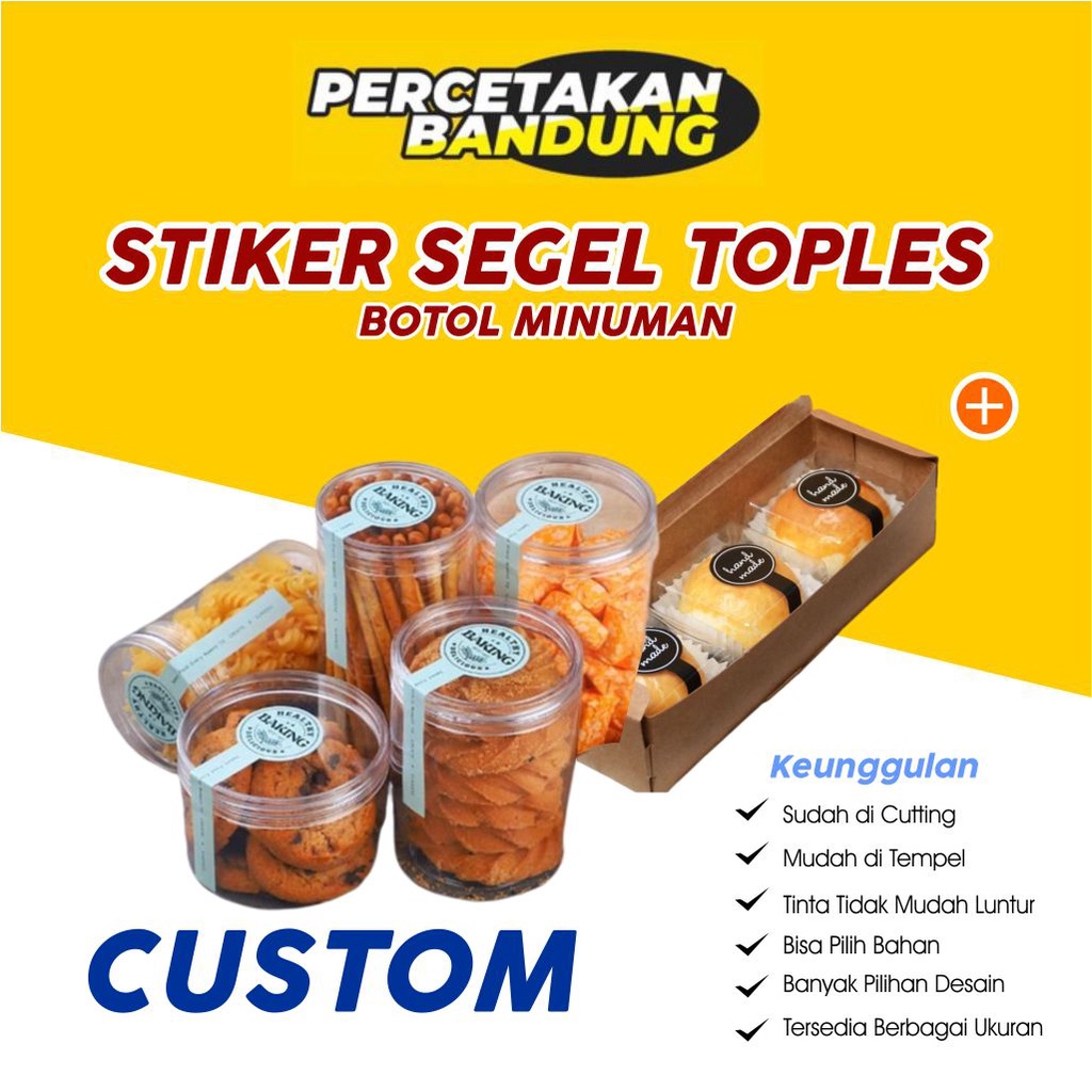 

STIKER SEGEL MINUMAN TUTUP BOTOL TOPLES CUSTOM