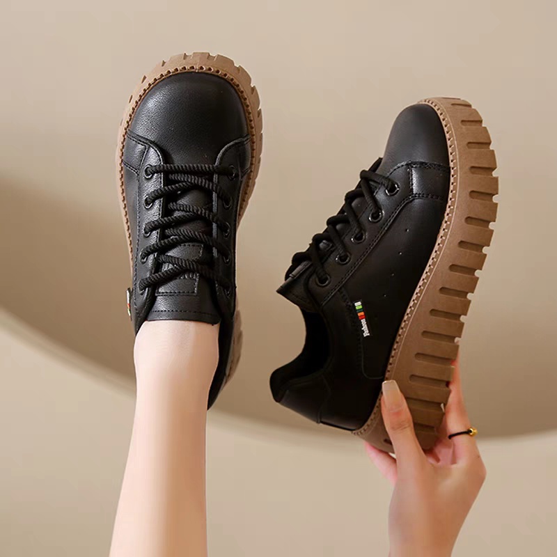 COD POS 454 Sepatu Sneakers Jogging Wanita Bahan Kanvas Berkualitas Tinggi