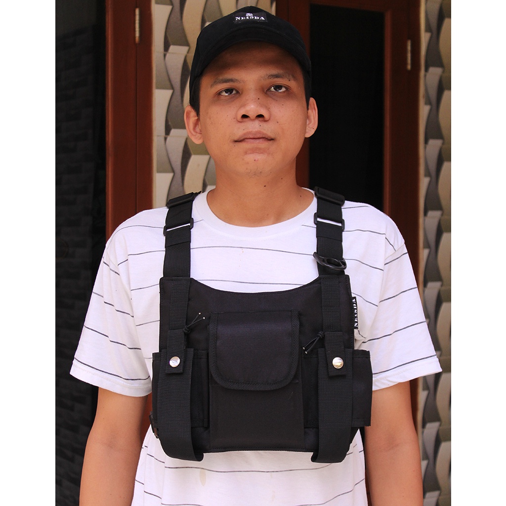 Neisda - Chestbag Tas Dada Series Black Radio