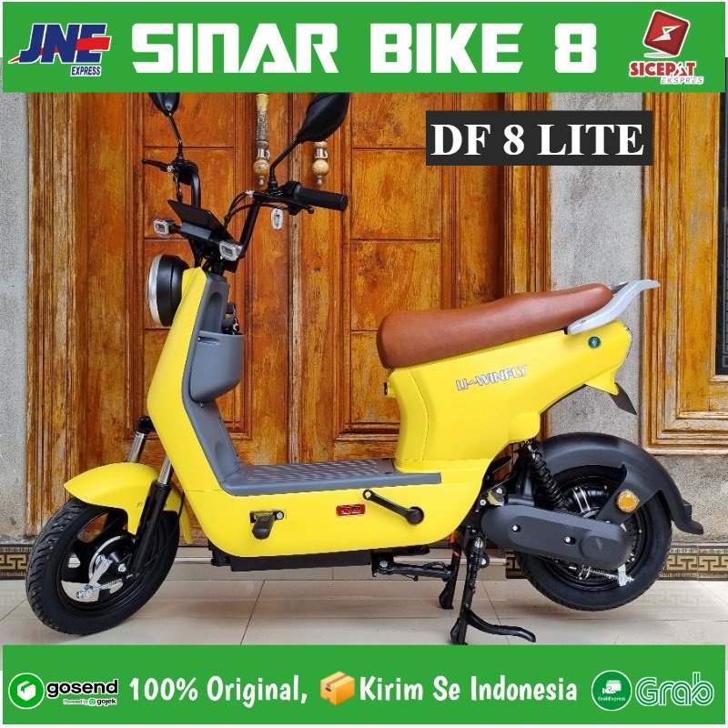 Sepeda Listrik UWINFLY DF7S D7S D7 S Terbaru 500 Watt Electric Bike