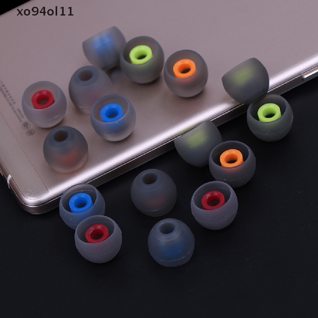 Xo 30pcs earbud Pengganti Silikon earphone Peredam Kebisingan earbud caps OL