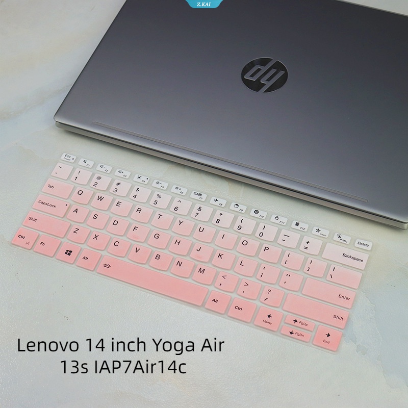 Baru Keyboard Pelindung Lengan Tahan Air Silikon Case Untuk Lenovo 14inci Yoga Air 13s IAP7Air14c Cakupan Penuh Keyboard Komputer Film [ZK]