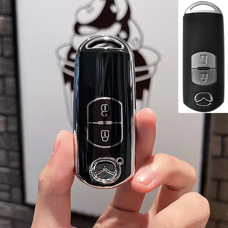 Untuk mazda car keyless smart key case cover holder remote mazda 2mazda 3mazda 6mazda 3mazda 6 cx3 cx5 cx9