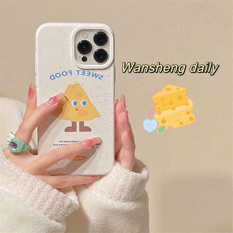 IPHONE Casing Ponsel Iphone11 ins Bahan Ramah Lingkungan Perlindungan Kamera Cocok Untuk Iphone14 13 12 14Plus Pro MAX 7 8Plus X XR XS MAX SE 12mini 13mini Model Empat Sudut Shockproof