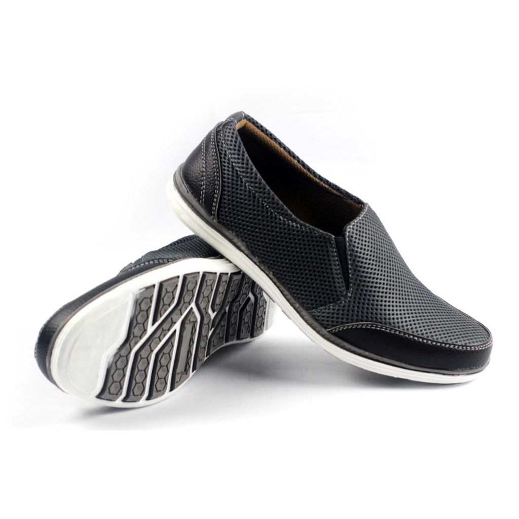 WORKING FASHION SEPATU WORKING F-01 SEPATU KASUAL SLIP ON