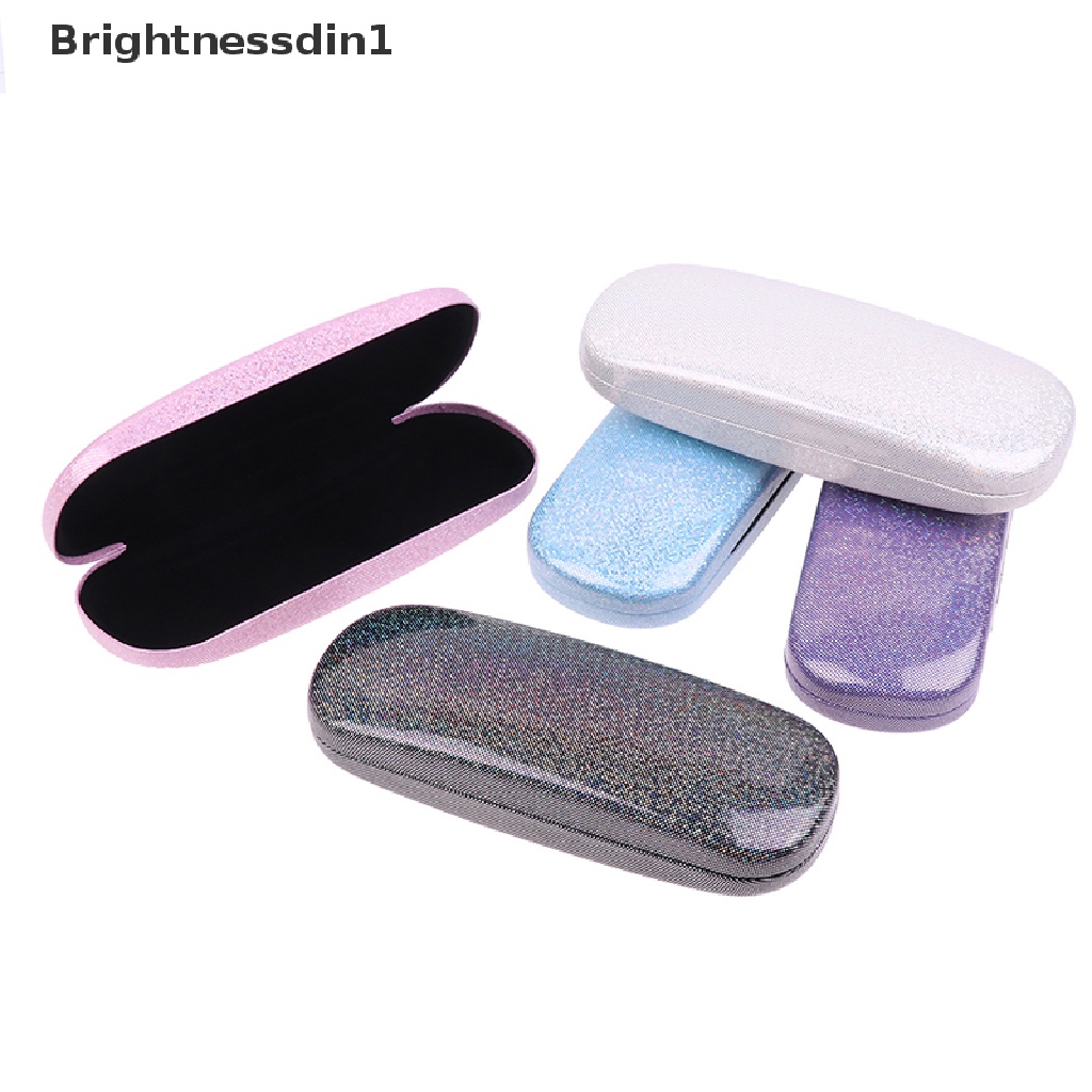 [Brightnessdin1] 1pc Compression PU Leather Myopia Glasses Case Peluru Gesper Kotak Kotak Penyimpanan Butik