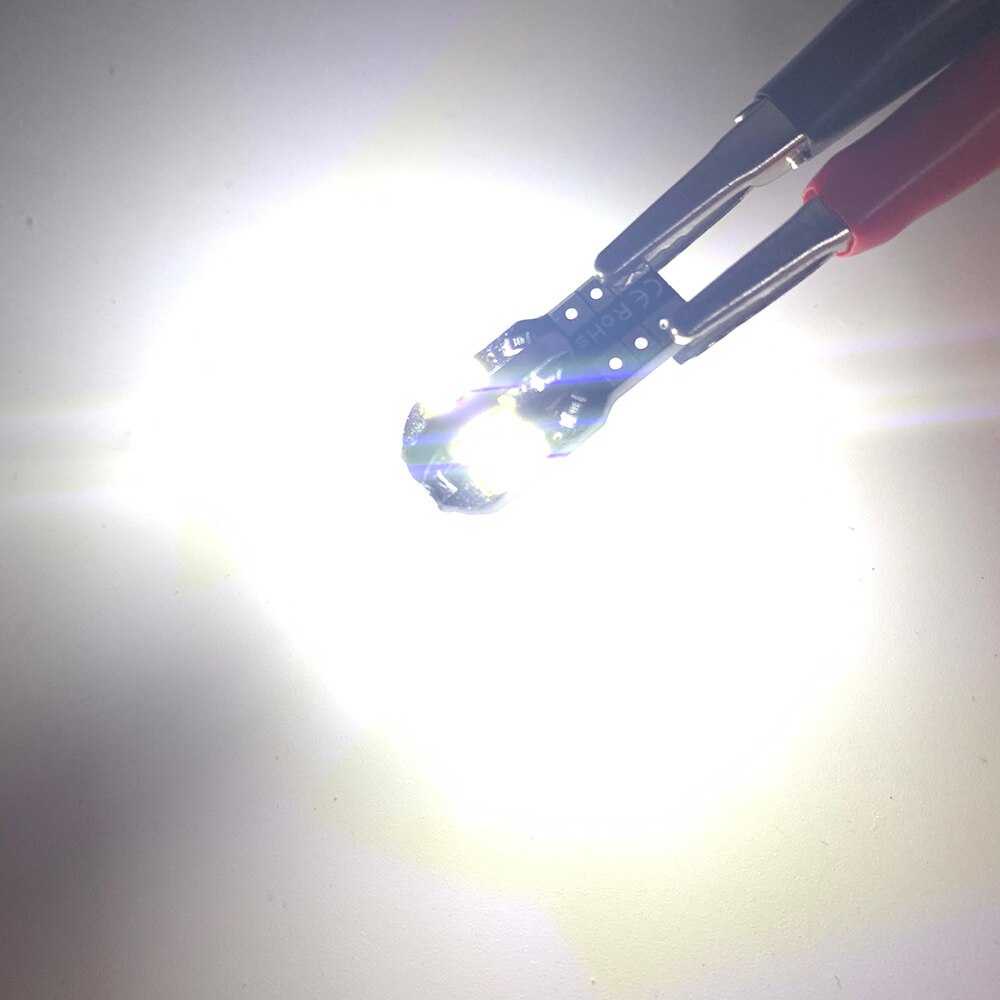 ASLENT Lampu LED Parkir Mobil Canbus LED T10 W5W 12V 6000K 1PCS - 8SMD ( Al-Yusi )