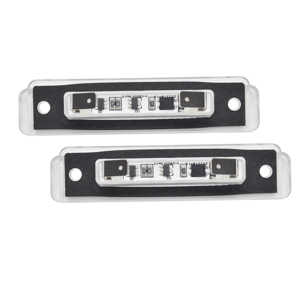 2pcs Untuk Mercedes Benz SL-Class R129 1989-2001 E-Class S124 1985-1996 Hight Brightness White LED License Number Plate Light