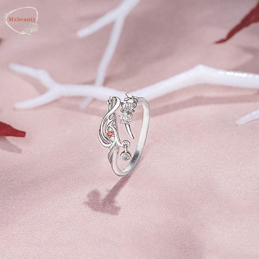 Mxbeauty Cincin Anime Dapat Disesuaikan Sederhana Tian Guan Ci Fu Berkah Keren Kartun Fashion Perhiasan