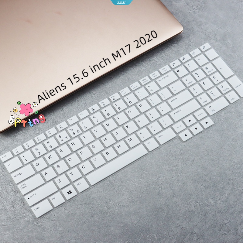 Lengan Keyboard Laptop Untuk Alien 15.6 Inch M17 2020 Silicone Keyboard Pelindung Kulit Film Tahan Debu [ZK]