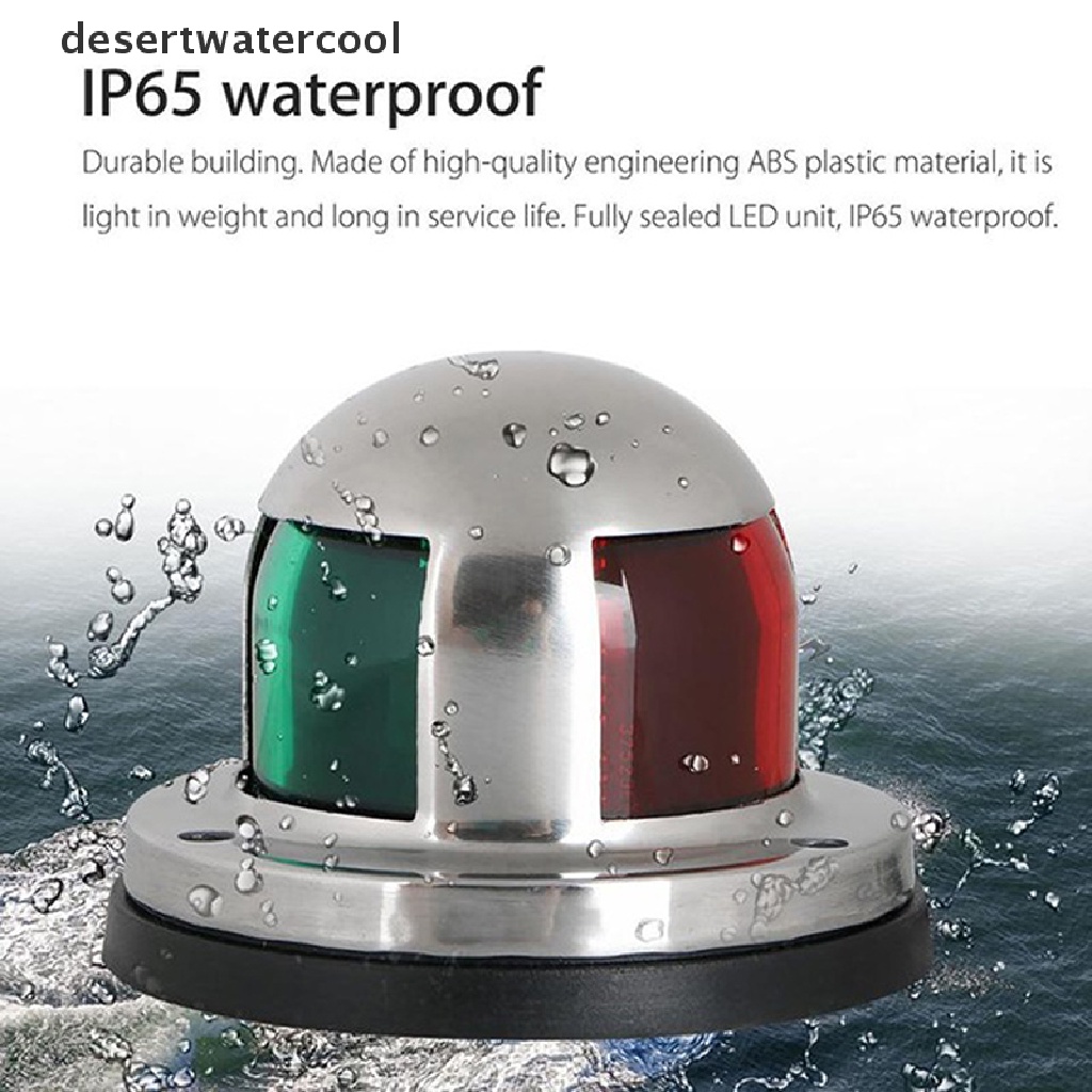 Deid Lampu Spot Indikator Navigasi Kapal Laut Marine Boat Yacht LED Warning Signal Light Martijn