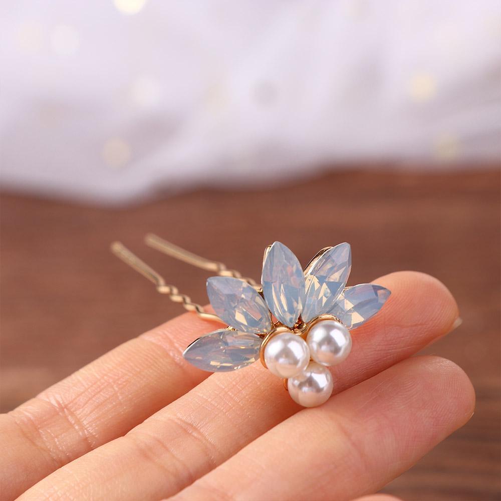 NEEDWAY Hair Stick Exquisite Untuk Pengantin Hanfu Pearl Archaic Elegan Headpieces