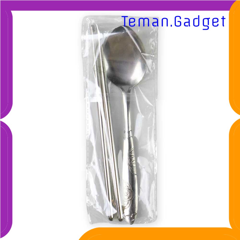 TG - DPR SPURK Set Sendok Garpu Sumpit Stainless Steel - SP055