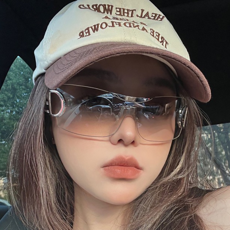 [COD] Korean Fashion Retro Kacamata Wanita Klasik Origianl Aesthetic Eyeglasses Anti Radiasi Goggle