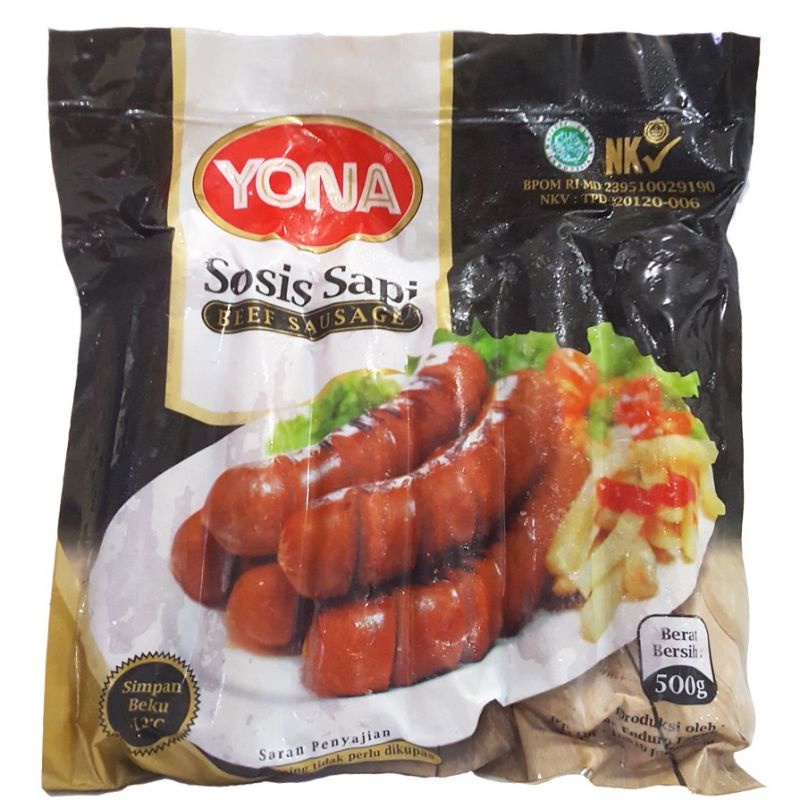 YONA Sosis Sapi Bakar Isi 6