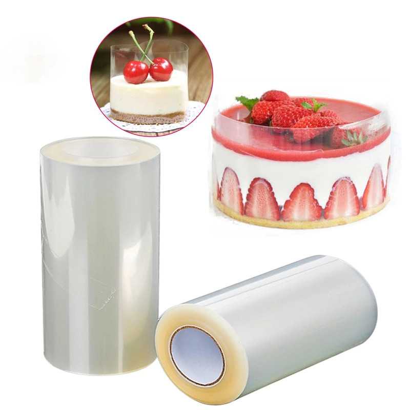 Miki Film Transparant Kue Mousse Cake Surround Collar 15cm 10M - MH08 ( Mughnii )