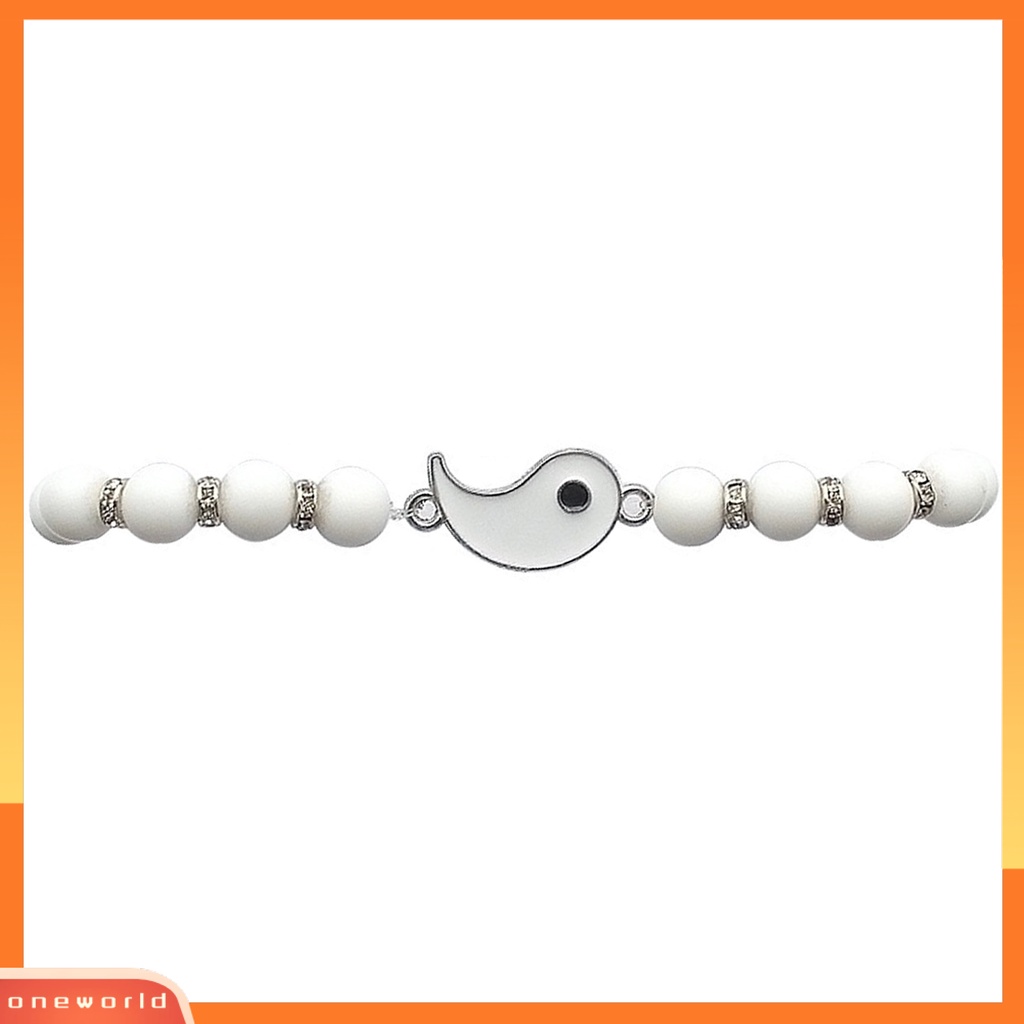 [EONE] Gelang Couple Pengerjaan Halus Indah Gaya Cina Tai Chi Adjustable Unisex Bracelets Untuk Pacaran