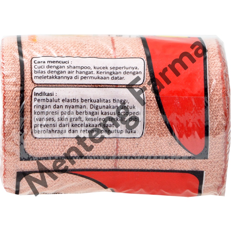 PD Crepe Perban Elastis 7.5 CM x 4.5 M - Perban Kain Cedera Keseleo