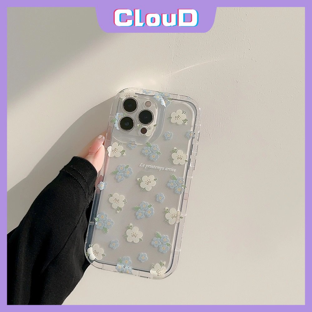 Clear Airbag Shockproof Soft Case Untuk Redmi10 10A 10C 12C A1 9 9A 9T 9C NFC Redmi Note 10 8 10s 11s 11 9 10 PRO MAX POCO F4 INS Lukisan Minyak Musim Panas Bunga Segar Gelang Cover