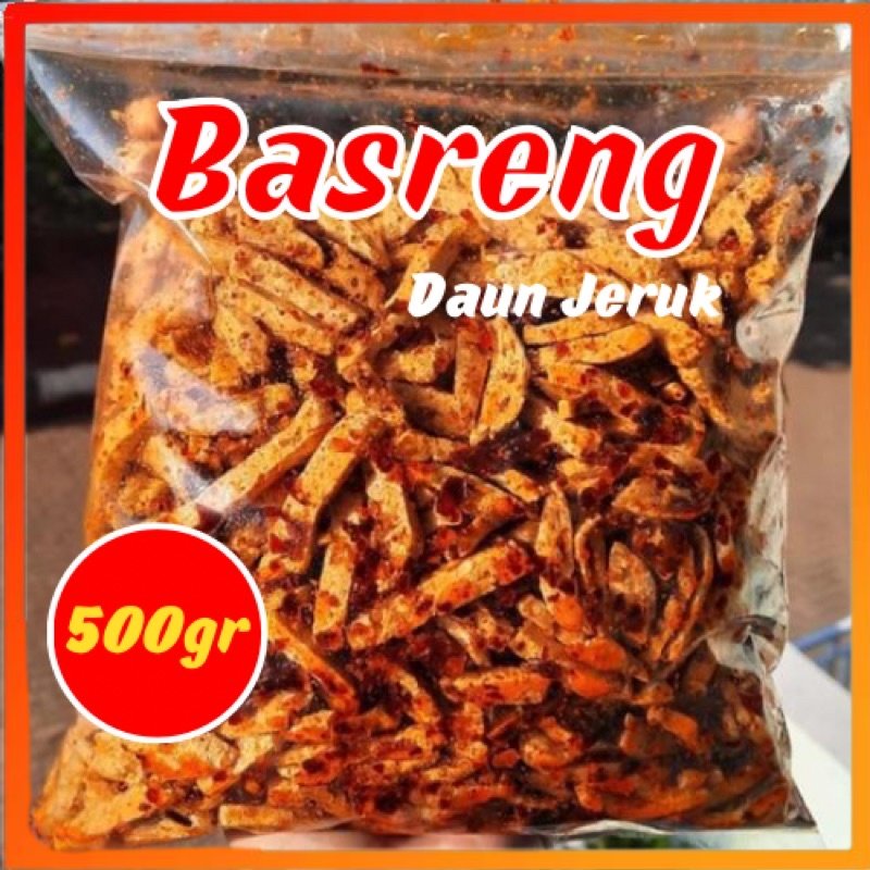 

VIRAL 500gram Basreng Pedas Daun Jeruk Kiloan Murah Super Kriuk Bikin Nagih