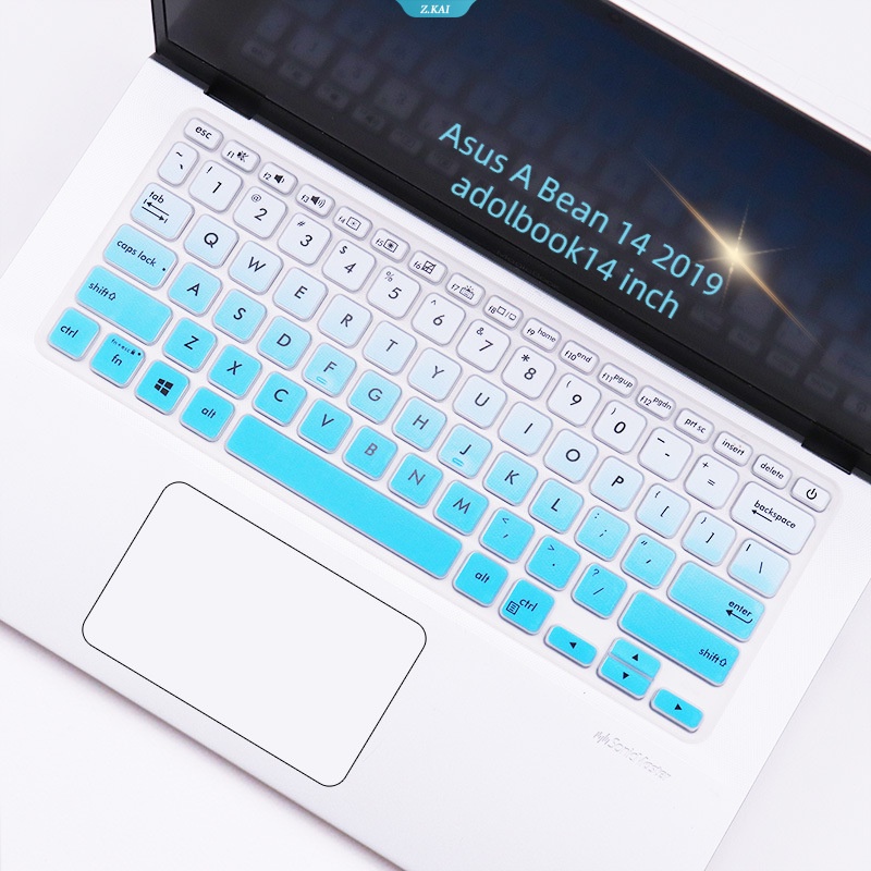 Pelindung Keyboard Laptop Anti Air Untuk Asus Kacang14 2019 Adolbook14 Inch Full Coverage Keyboard Silicone Cover Penutup Debu [ZK]