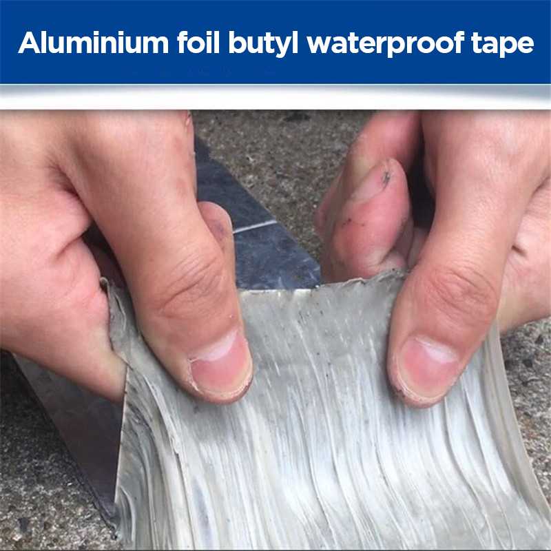 TaffGUARD KYTO Lakban Aluminium Foil Butyl Waterproof - LS549