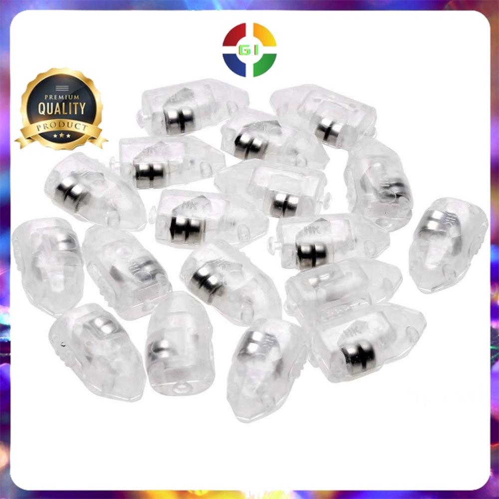 Lampu Balon LED RGB Multifungsi 50 PCS Multi-Color