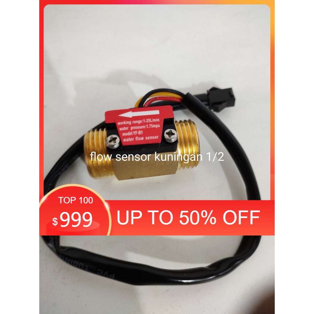 FLOW SENSOR SENSOR KUNINGAN 1/2 POM MINI