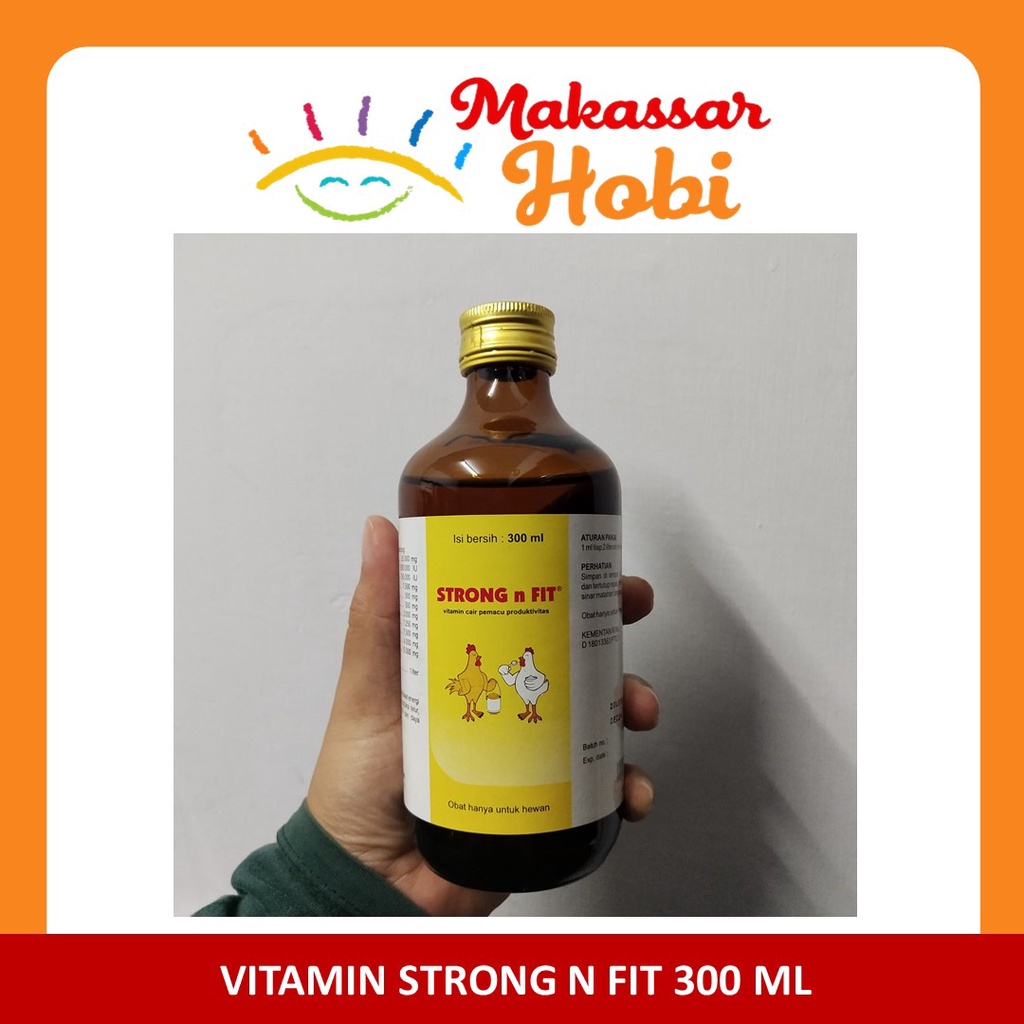 Strong n Fit 300 ml Vitamin Pemacu Produktivitas Produksi Telur Ayam