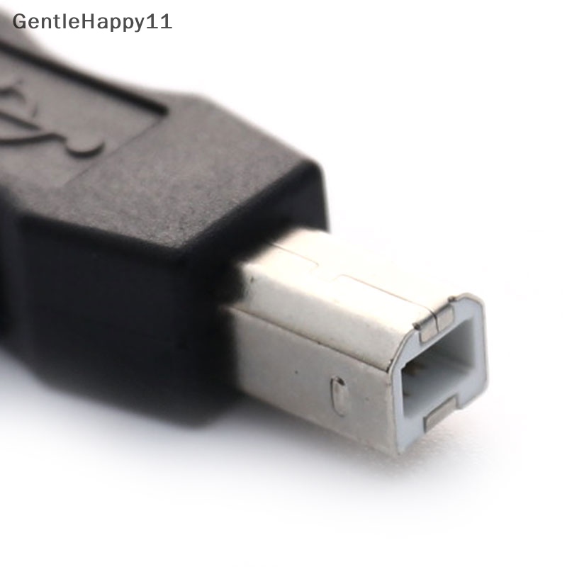 Gentlehappy USB 2.0 type A Female to type B Male Printer Scanner Adapter Converter Konektor id