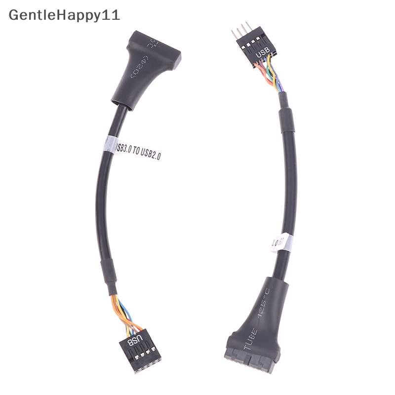 Gentlehappy Motherboard USB 3.0 Ke 2.0 Adapter Header Kabel Converter Mainboard Header Bridg id