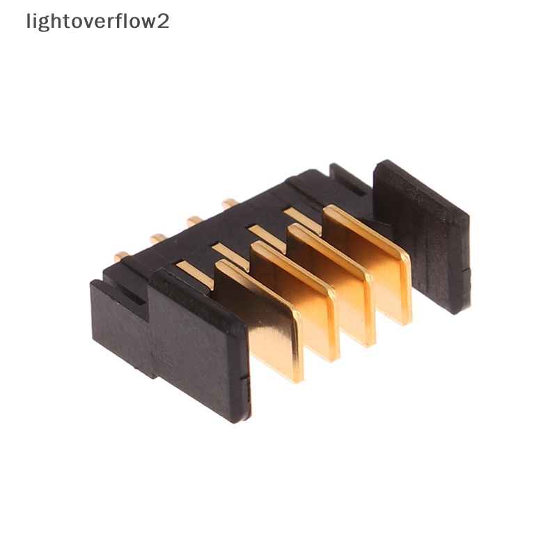 [lightoverflow2] 1pc Konektor Laptop 4Pin Pitch 2.0mm Holder Klip Slot Kontak Colokan Male and Female [ID]