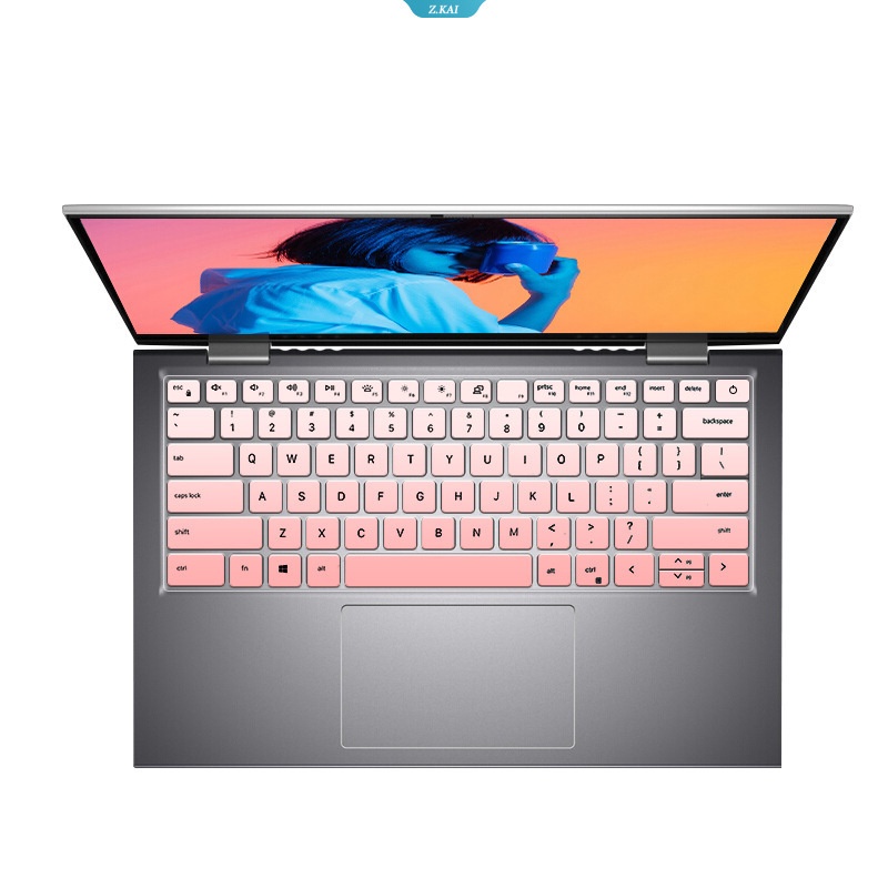 Keyboard Laptop Tahan Air High Quality TPU Film Pelindung Untuk Dell 14inch 54105415 7415 2021 Keyboard Silikon Pelindung Kulit Debu Cover [ZK]