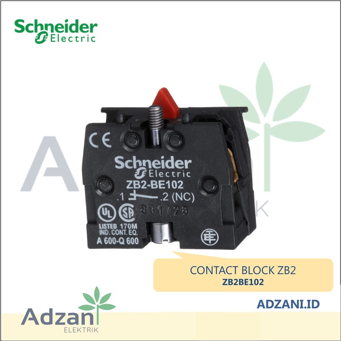 ZB2BE101 ZB2BE102 CONTACT BLOCK SCHNEIDER ZB2-BE101 ZB2-BE102 HARMONY XAC