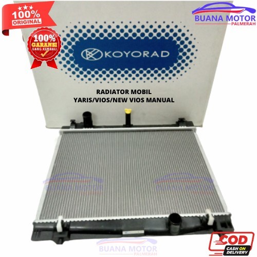 Radiator Mobil Vios Old Matic Koyorad Jepang Original