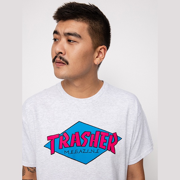 Thrasherr TRASHER Ash Grey Tee