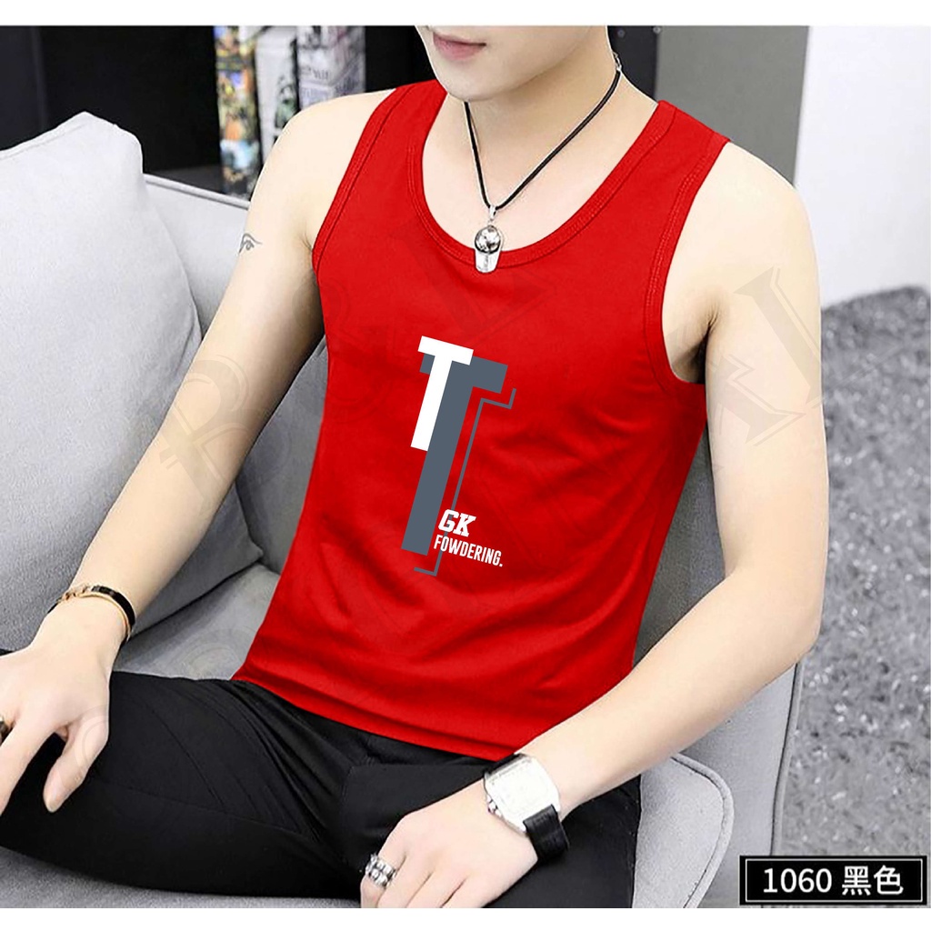 Bisa Bayar Di Tempat/ BS/COD//KAOS SINGLET TGK PRIA//TERLARIS