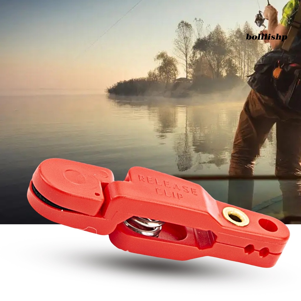 Bo-snap Release Clip Compact Quick Release Klip Pancing Troli Ketegangan Berat Bahan Plastik Untuk Memancing Offshore