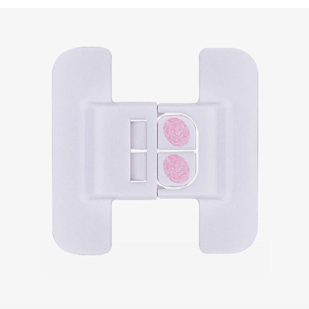 TOP 2pcs Kunci Pengaman Anak Jendela Perlengkapan Lemari Laci Kulkas Perlindungan Tutup Gesper