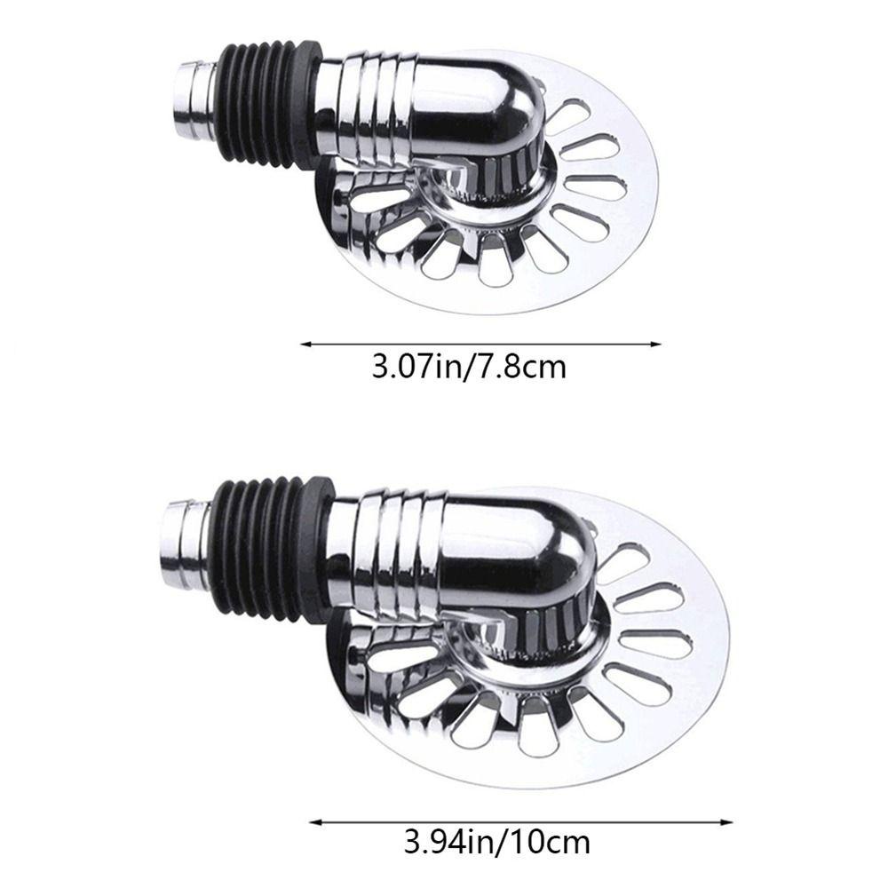 [Elegan] Floor Drain Joint Stainless Steel Khusus Sealing Pencegah Bau Untuk Cuci|Sewer Deodorant Quick-drain Alat Cuci Rumah Tangga Sambungan Pipa