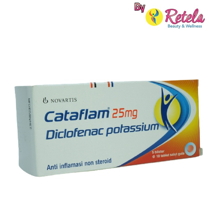 CATAFLAM 25 MG 1 BLISTER 10 TABLET