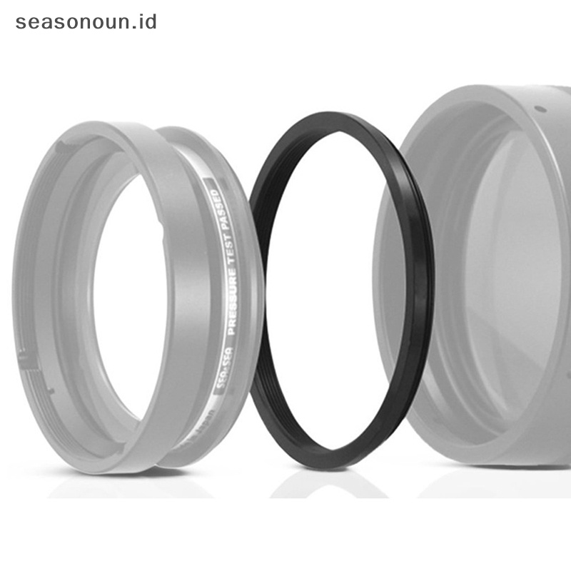 Seasonoun 49 52 55 58 72 77 82 mm Lensa Step Up Down Ring Filter Semua Set Adaptor Kamera.