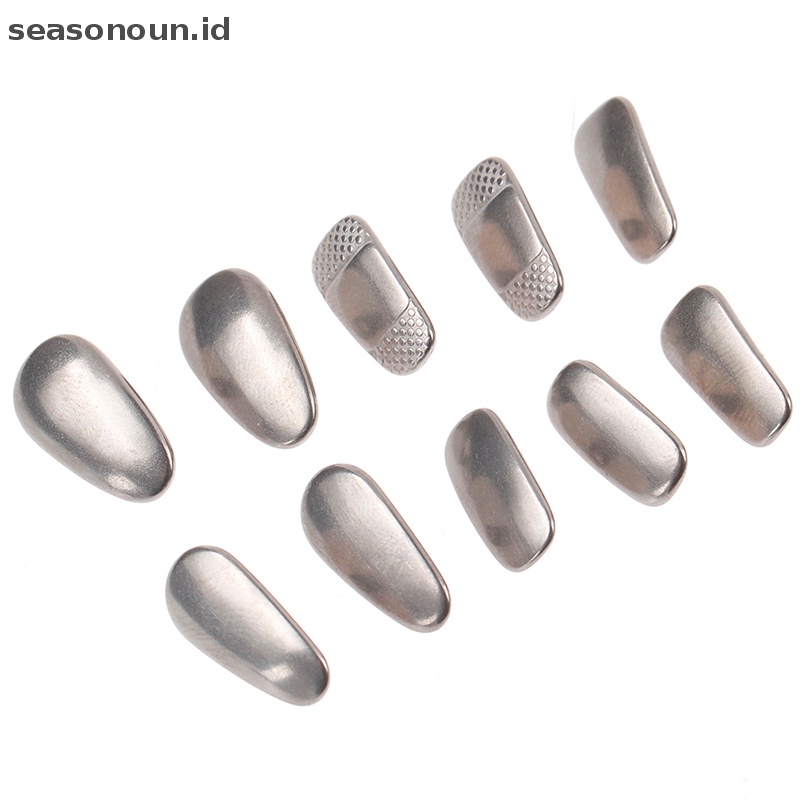 Seasonoun 1pasang Nose Pads Titanium Teardrop Screw-in Untuk Penahan anti Slip Kacamata.