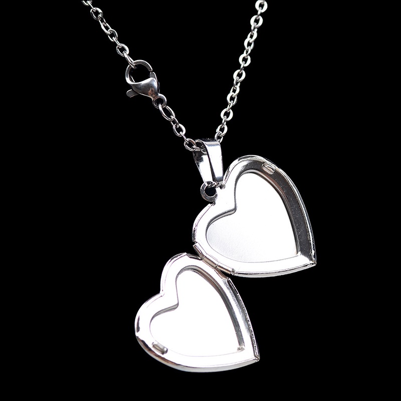 (drea) Mood Necklaces Heart Pendant Necklace Kontrol Suhu Kalung Berubah Warna//