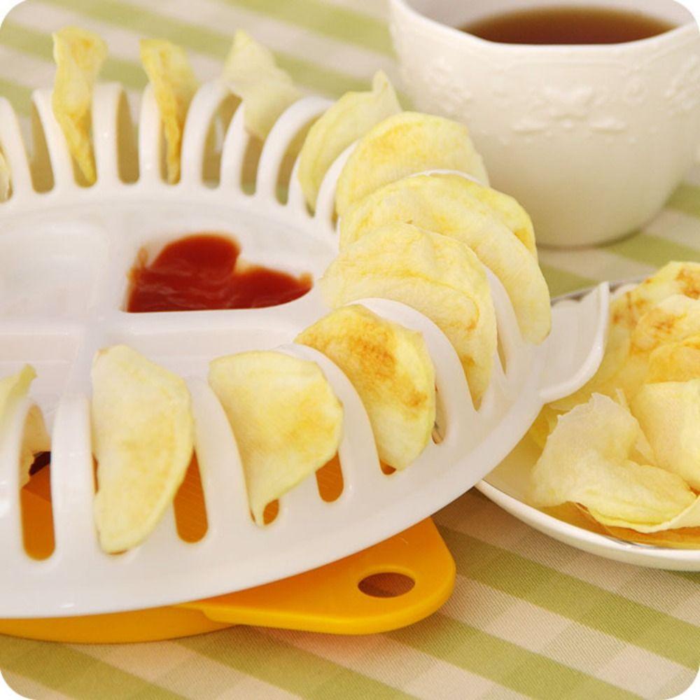 [Elegan] Rak Keripik DIY Oven Microwave Alat Kue Dapur Snack Timun Baking Basket