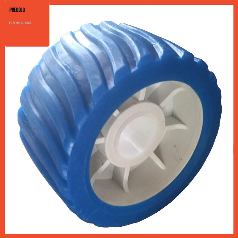 [Predolo] Heavy-duty Trailer Roller Marine Boat Ribbed Wobble Roller Hardware Baru