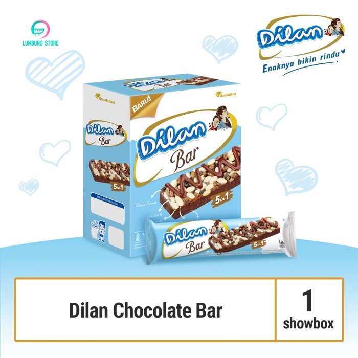 

Dilan Chocolate Bar - Biskuit / Wafer Coklat