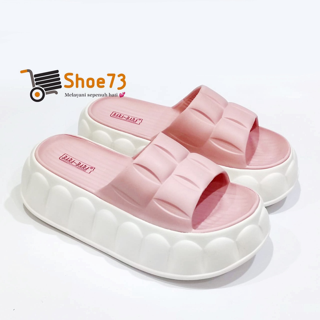 BARA-BARA 8098 - ZHKK SIZE 36-41 ORIGINAL | Sandal Bakpau Jelly Wanita | Sendal Clog Cewek Impor