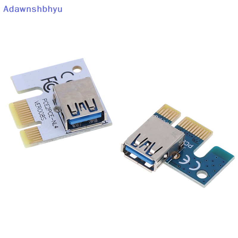 Adhyu USB 3.0 PCI-E 1X Ke 16X Kabel Ekstensi Tambang PCI-E Dipanjangkan Line Card Adapter ID