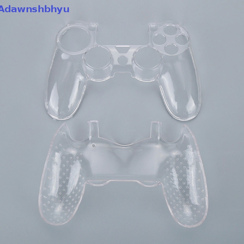 Adhyu Pelindung PC Keras Transparan Clear Cover Skin Case Untuk Controller PS4 ID